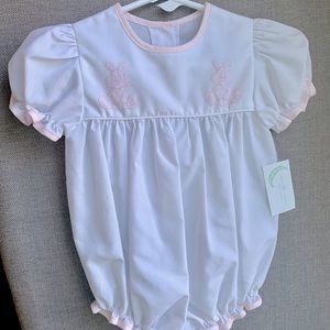 Baby girl Easter bubble